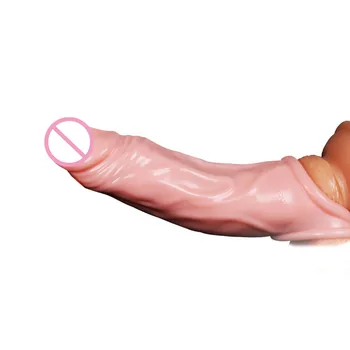 Varpos Plėtros Prezervatyvas Vyrų Kontracepcijos Penis Extender Rankovės Intymių Prekių Daugkartinio Naudojimo Prezervatyvą Gaidys Žiedai Sekso Žaislas, Skirtas Suaugusiųjų