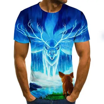 Vasaros 2020 naujų kiaulių modelio spausdinti marškinėliai įdomus t-shirt hip-hop ' o drabužių trumparankoviai marškinėliai street drabužių 3d atspausdintas T-shirt