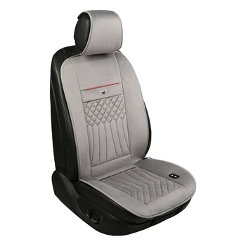Vienos priekinės sėdynės/5vnt automobilis šildymo pagalvėlė žiemos automobilių 12V24V universalus pliušinis sėdynės elektriniai šildymo smart pad automobilių/kelio/miesto