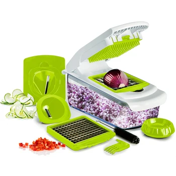 Virtuvės aksesuaras Mandoline Peilis peilis Maisto Chooper Daržovių Cutter Skustukas, Peilis,tarkavimo mašiną virtuvės įrankį, su 7 Dicing Peiliukai