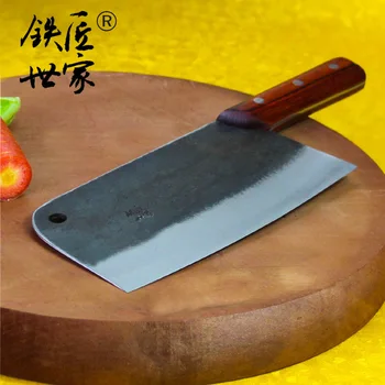Virtuvės peiliai chef peiliai 8 colių rankų darbo aštrūs Smulkinimo Peiliai cleaver kinų valgių peilis ножи кухонные