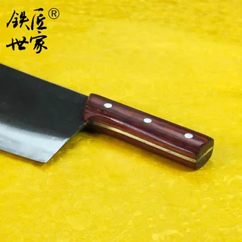 Virtuvės profesionalus virėjas peiliai 8 colių rankų darbo, kaltiniai virtuvės peiliai, pjaustymo peilis Kinijos cleaver daržovių, mėsos peilis cocina