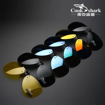 Virėjas Ryklys poliarizuoti akiniai nuo saulės įrašą vairavimo trumparegystė akinius įrašą akiniai nuo saulės vyrams ir moterims vairavimo UV apsauga
