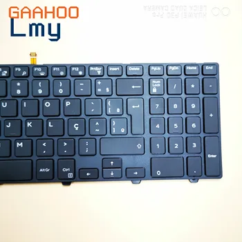 Visiškai naujas originalus laptopo apšvietimas BR Brazilija klaviatūra DELL INSPIRON15-500015M 5542 5543 5545 5547 5548 5558 5559 5555