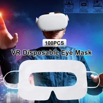 VR Padengti Pad Universalus VR Akių Kaukė Medvilninio Audinio, Veido Apsauga Vienkartinės Akių Padengti Oculus Quest 2 VR Ausines Dropshipping
