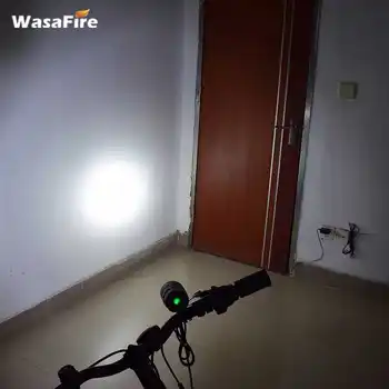 WasaFire 2018 Vandeniui 5200 lm 3 Režimai-4* XML T6 LED Dviračio Žibintas Dviračių Lempos Dviračių Žibintai dviračių Žibintai priekiniai žibintai