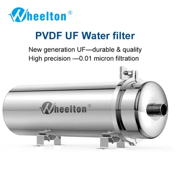 Wheelton PVDF UF Vandens Valytuvas, Visas Namas Ultration Vandens Filtras 0.01 um Filtrai 3500L/H SUS304 Geriamo Vandens(Bazę Municip
