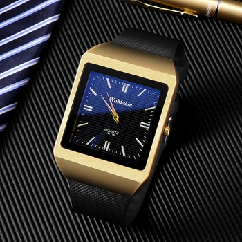 WoMaGe Prekės Aukso Atveju Žiūrėti vyriški Laisvalaikio Mada Unisex Laikrodžiai karšto pardavimo Laikrodis kol saati silikoninis laikrodis masculino relojes