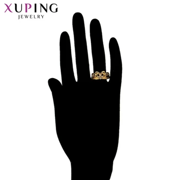 Xuping Europos Stiliaus Moterims, Vestuviniai Žiedai, Naują Atvykimo Augalų Formos Madinga, Sintetinių Kubinių Zirconia Papuošalai Dovanos 15975