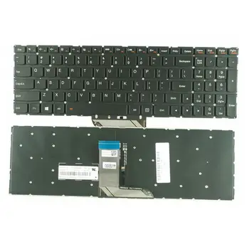 YALUZU MUMS Nešiojamojo kompiuterio Klaviatūra Lenovo IdeaPad 700-17ISK 500S-15ISK M51-80 FLEX3-15 700-17 700-15 700-15ISK Serija su apšvietimu