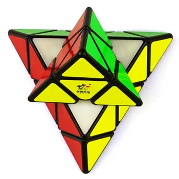 Yuxin Piramidės 3x3x3 kubo Huanglong 3x3 Magnetinio Magijos Kubo, Piramidės Greitis Kubo yuxin Piramidės 3x3x3 cubo magijos kubo galvosūkis