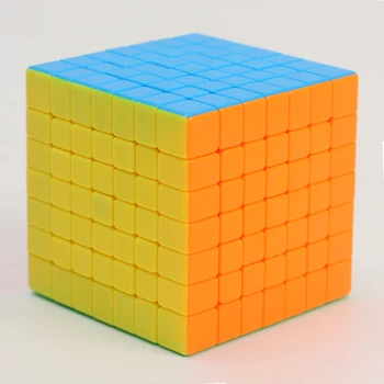 Zcube 7x7x7 kubo magic cube 7 Sluoksnių 7x7 kubo cubo magico dovana žaislai, švietimo žaislas, vaikas, vaikų mokymosi įdomus stickless