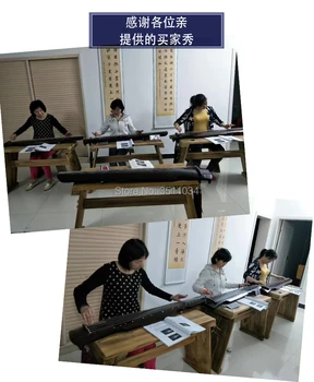 Zither ir Guqin stalai ir suolai gali būti išardytas, kad imituoti senovės Ming ir Čing Dinastijų kaligrafijos, arbatos stalo
