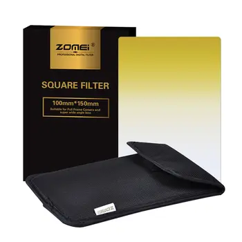 ZOMEI 150mmx100mm Baigė Aikštėje Filtro Rinkinys 7 spalvų Cokin Z-Pro Serijos Zomei aikštėje filtro KORPUSAS