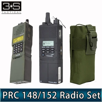 ZTAC Tactica Airsoft Manekeno PRC152 Antenos PRC148 Radijo Atveju PRC152 Radijas Su Antena Paketo Jokios Funkcijos, KLR-152 Dėklas