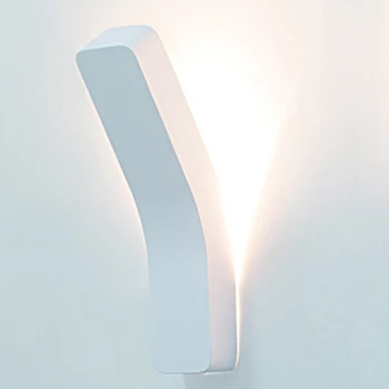 Šiuolaikinės asmeniniams naktiniai geležies langelį sienos sconce lempa namų deco 3W LED lemputė balta/juoda creavtive sienos šviesos rungtynių AC 85-265V