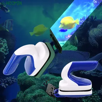 Žuvų Bakas Teptuku Magnetinio Dumblių Grandiklis Plūduriuojantis Švaraus Stiklo Akvariumas Teptuku Super Siurbimo Magnetizmo Šepečiai Valymo Įrankis
