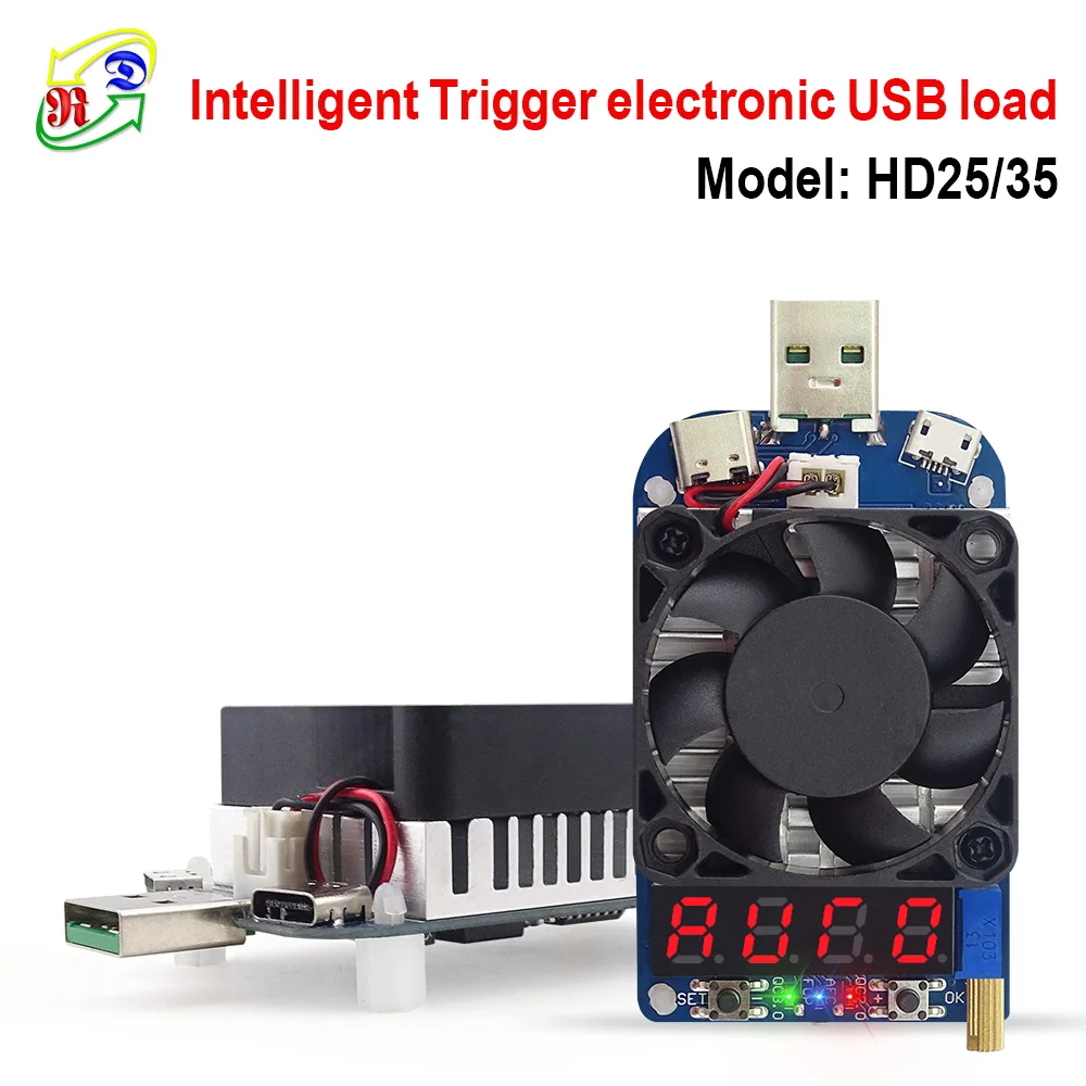 UM25 UM25C LD25 LD35 HD25 HD35 APP USB 2.0 Tipas-C LCD Voltmeter Ammeter Įtampa Srovės Matuoklis Baterija USB Testeris TC66