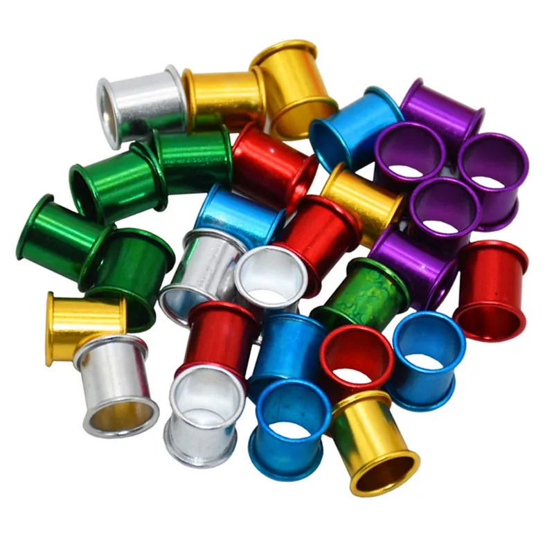 1000 vnt 8 mm Balandžių kojų žiedais, Aliuminio Žiedas Paukščių identifikavimo priemones 7 spalvų Paukščių įrankiai Paukščių prekes