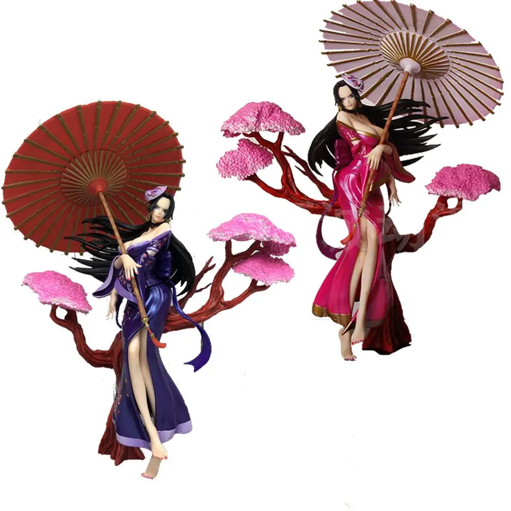 Japonų Anime One Piece Kabuki kimono Boa Hancock GK Mano Mergina PVC Veiksmų Skaičius, Žaislų Seksuali Mergina Statula Suaugusiųjų Kolekcijos Modelis Lėlės