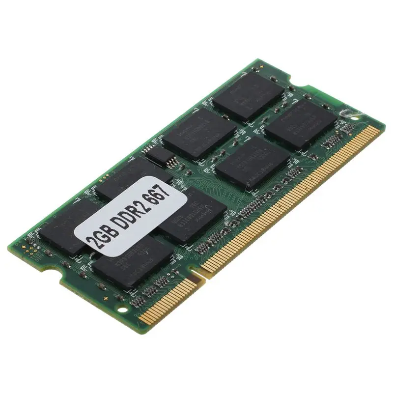 2x 2GB DDR2 PC2-5300 SODIMM RAM Memory 667MHz 200-pin Notebook Laptop
