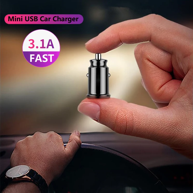 Mini USB Automobilinis Įkroviklis Adapteris 3.1 4.8 12V Universali, Opel Astra H, G, J, Insignia Mokka Zafira Corsa OPC Automobilių Reikmenys