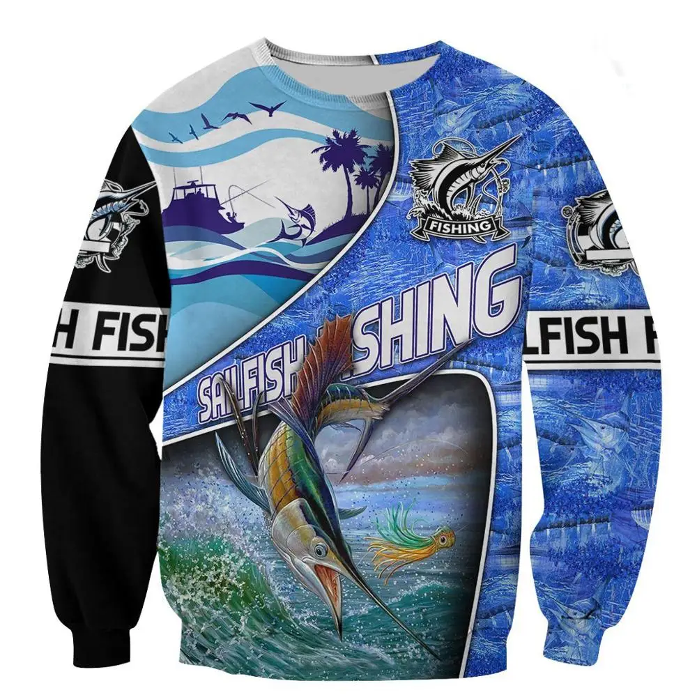 Buriažuvė Žvejybos 3D Atspausdintas Mens hoodies Harajuku Streetwear Hoodie Unisex Atsitiktinis Megztinis Rudenį Striukę, sportinius kostiumus ir kostiumus bėgiojimui KJ0129