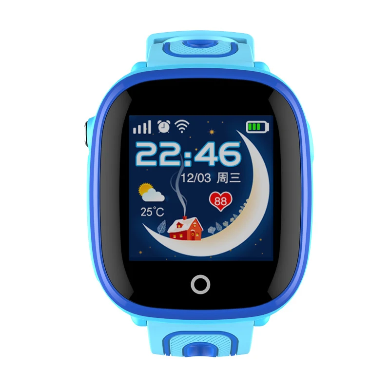 DF31G GPS+LBS Smart Vaikams Žiūrėti Vaikams, Kūdikių SIM Kortelės Jutiklinis Ekranas SOS Skambučio Vandeniui Tracker Stebėti Smartband pk Q90