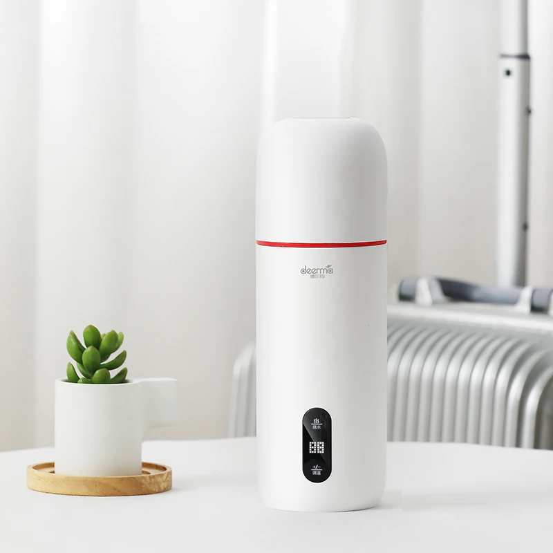 2020 naujas smart elektrinis karšto vandens puodelį mažos šildymo nešiojamų kelionių vandens butelis smart šilumos išsaugojimo integruotų sveikatos taurė