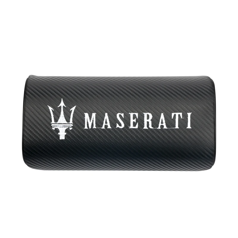 Automobilių kaklo pagalvės abi pusės pu odos vienos pagalvėlės už Maserati Quattroporte Ghibli GranTurismo Gran Kabrioletas Levante stilius