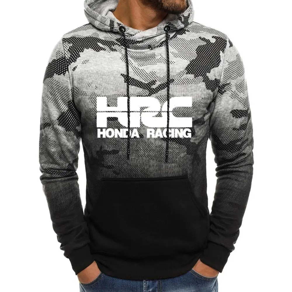 2020 naujas Vyrų hoodie HRC lenktynių motociklo ir Automobilio Logotipas Spausdinti Atsitiktinis Hip-Hop Harajuku ilgomis Rankovėmis Vyrų Hoodie Susagstomi megztiniai