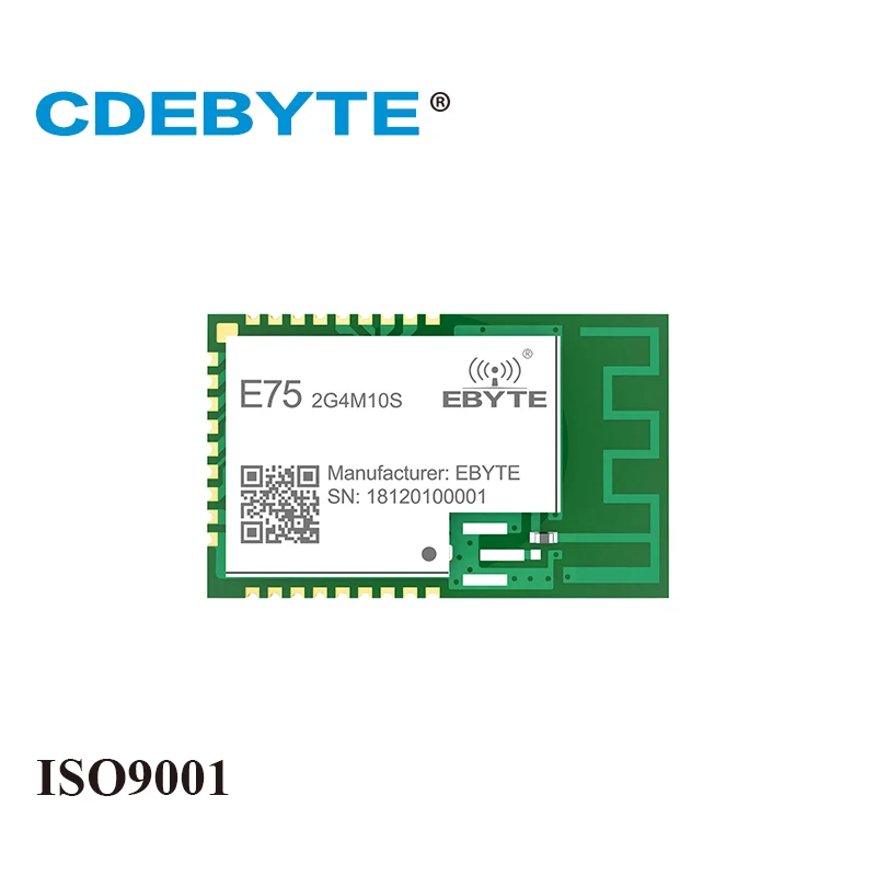E75-2G4M10S CDEBYTE JN5169 2.4 GHz 10dBm ZigBee bevielio ryšio signalų siuntimo ir priėmimo modulis FastZigBee ZNET JenNet-IP ZigBee siųstuvas imtuvas