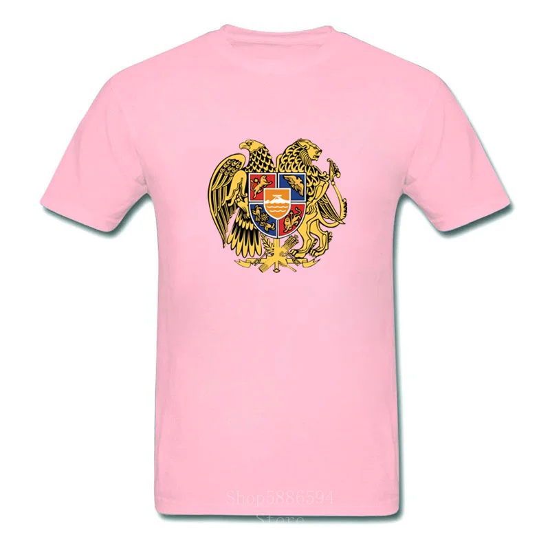 ARMĖNIJA herbas T-Shirts Pora 80S T-Shirts Mens Trumpas Rankovėmis Nuolaida Prekės ženklo Drabužių xs-xxxl