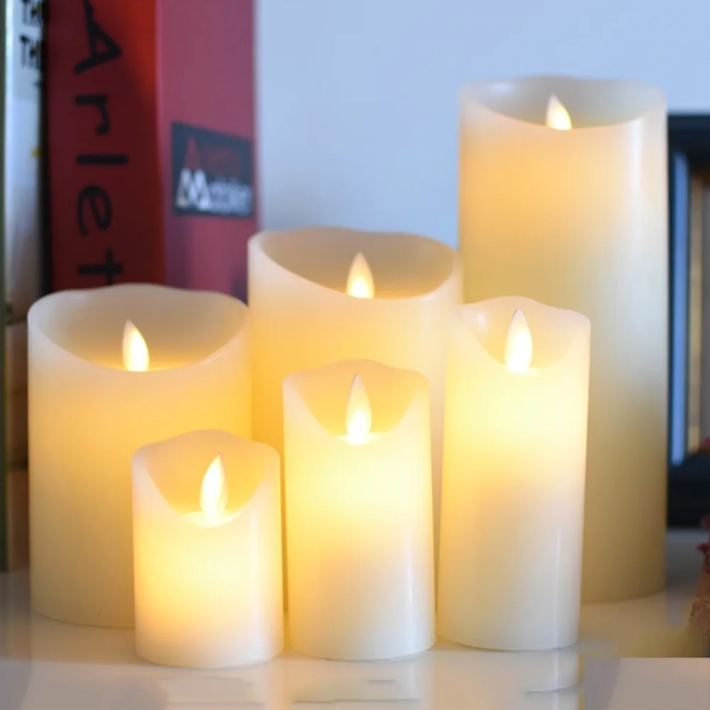 Led Žvakė Pateikė Parafinas,Kalėdų Flameless Led Vaško Žvakė, Lempa, Dekoratyvinis,Namo Kambaryje/Vestuvių Papuošimas Led Žvakės