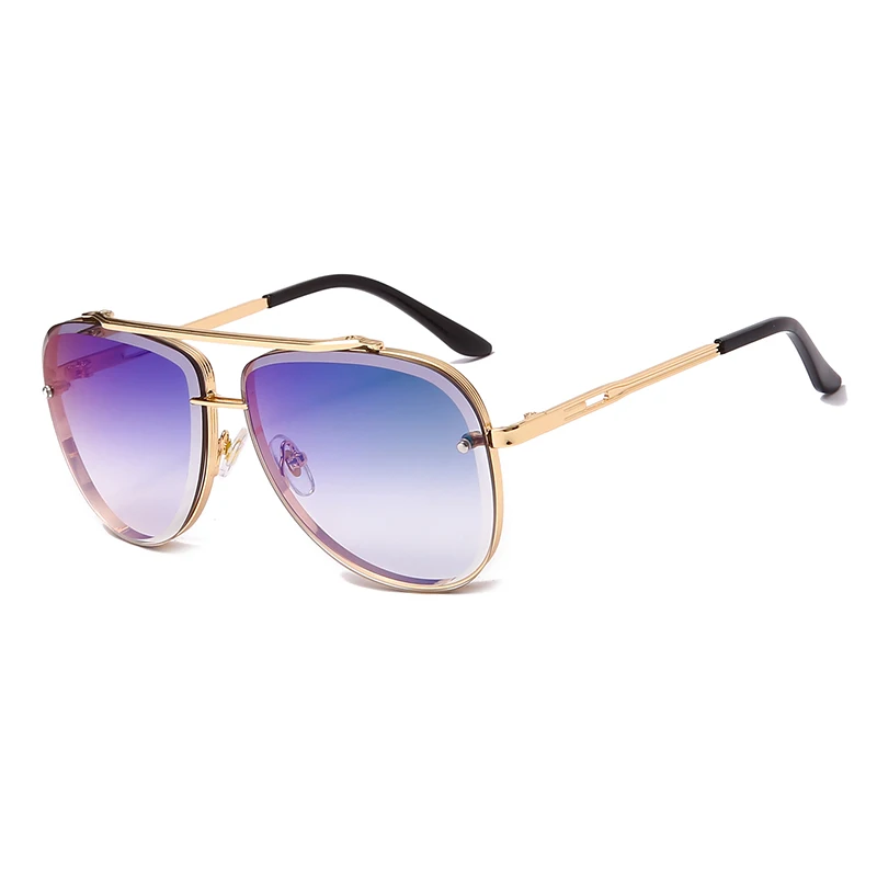 Prekės kurti Naujų akinių nuo saulės Mados Moterų, Vyrų Derliaus Metalo Saulės akiniai Prabanga Sunglass UV400 Atspalvių Akių gafas de sol