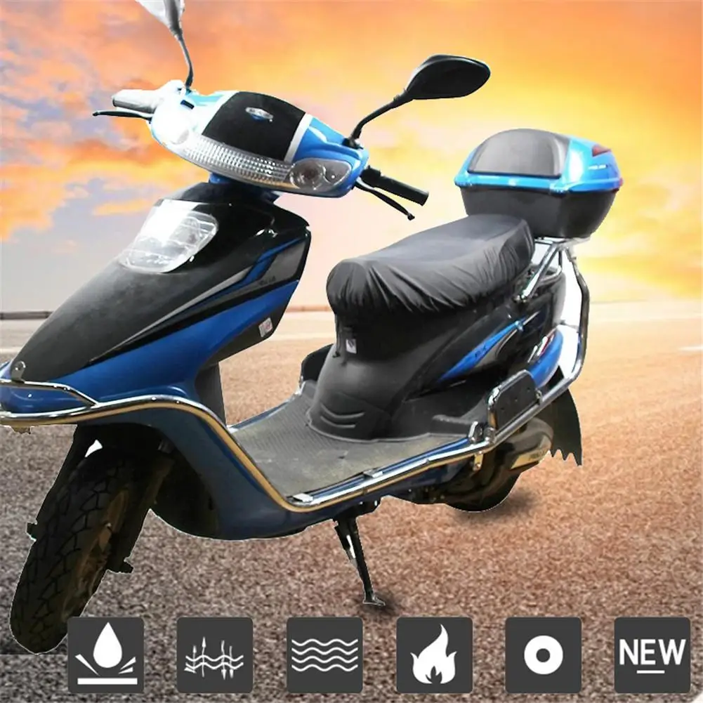 Motociklo Sėdynės Padengti Lietaus Universali Lanksti Sėdynės Raštas Vandeniui Padengti Labiausiai Motociklo Apsauga Nuo Dulkių Dangtelis Nuo Saulės