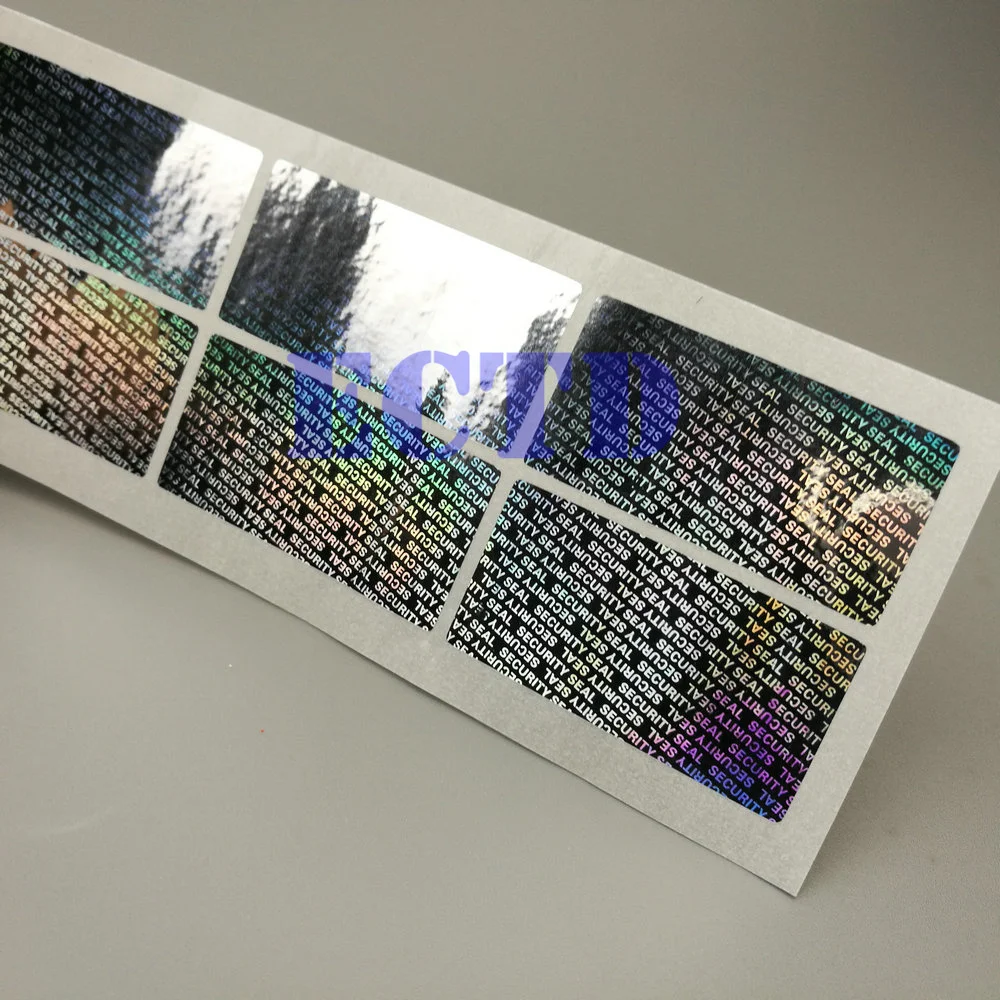 500pc 40*20mm Holograma Saugumo Antspaudas uždoris Garantija Tuščia Etiketės, Lipdukai