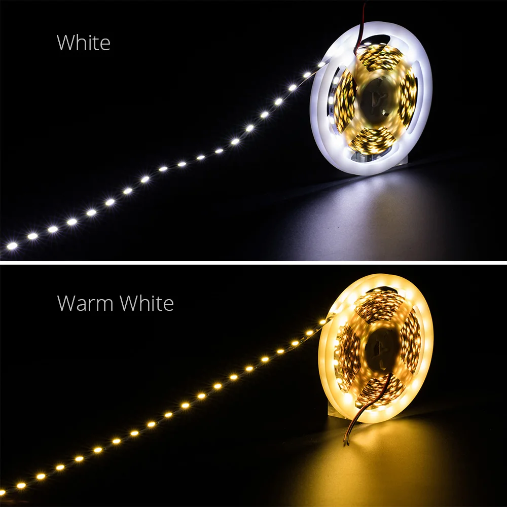 5mm 5630 led diodų juostelės šviesos lankstus šviesos juostelės 5m 60 LED juostelė baltos šviesos apšvietimo DC12V Sveiki Žuvys