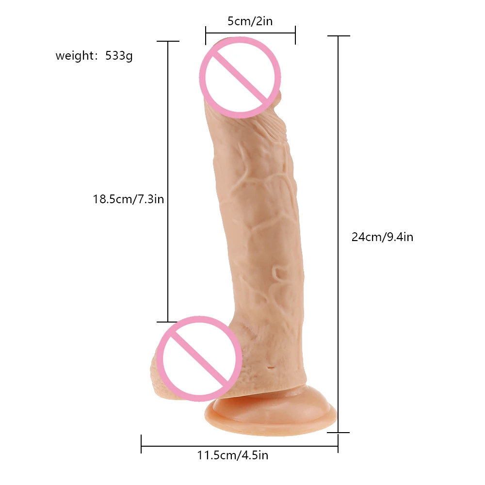 Tikroviškas Dildo Minkštas Strapon Analinis Penis Siurbtukas Sekso Žaislai Moterų Masturbacija Gėjų Gode Consoladores Masculino Eroticos Dick