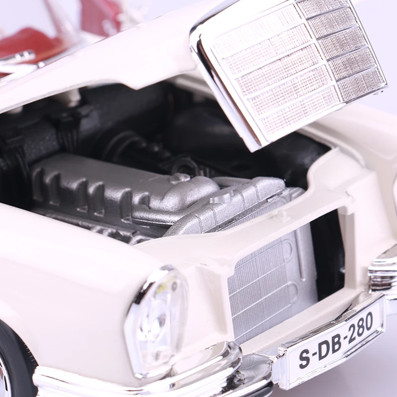 Maisto 1:18 1967 Mercedes-Benz 280SE Kupė automobilių modeliavimo lydinio automobilio modelį Rinkti dovanas žaislas