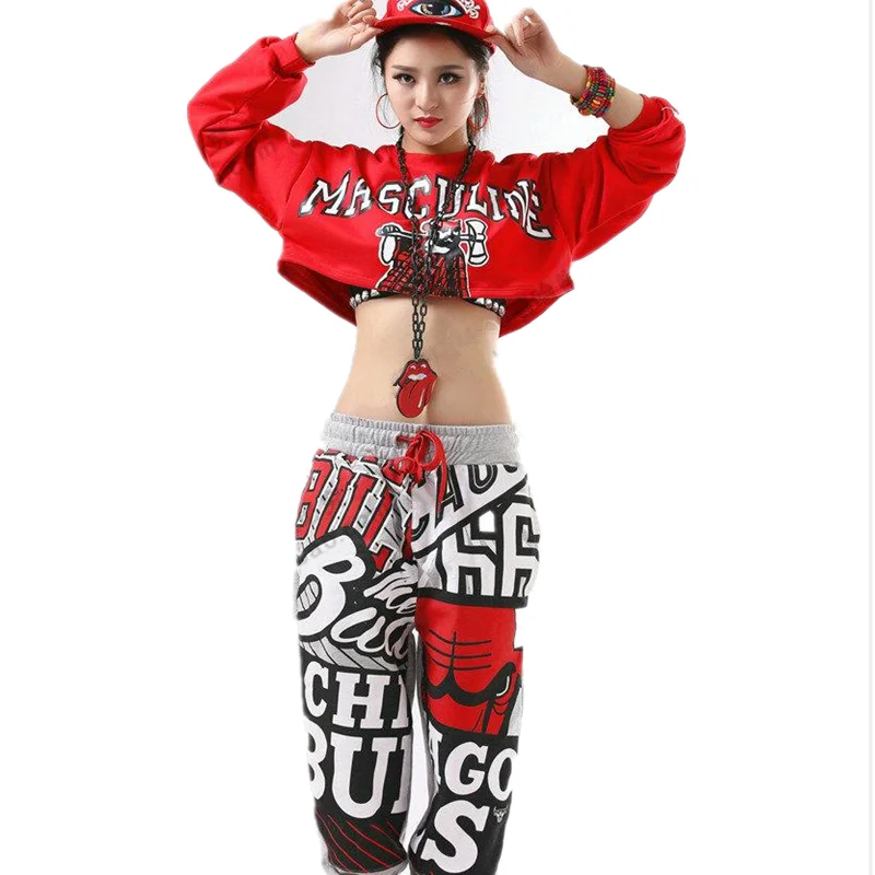 Suaugusiųjų kelnes poilsiu star Sweatpants Modelis Kostiumai Pilka haremas Hip-hop šokių praktika, kelnės moterims, šokių kostiumą su 3 stilius