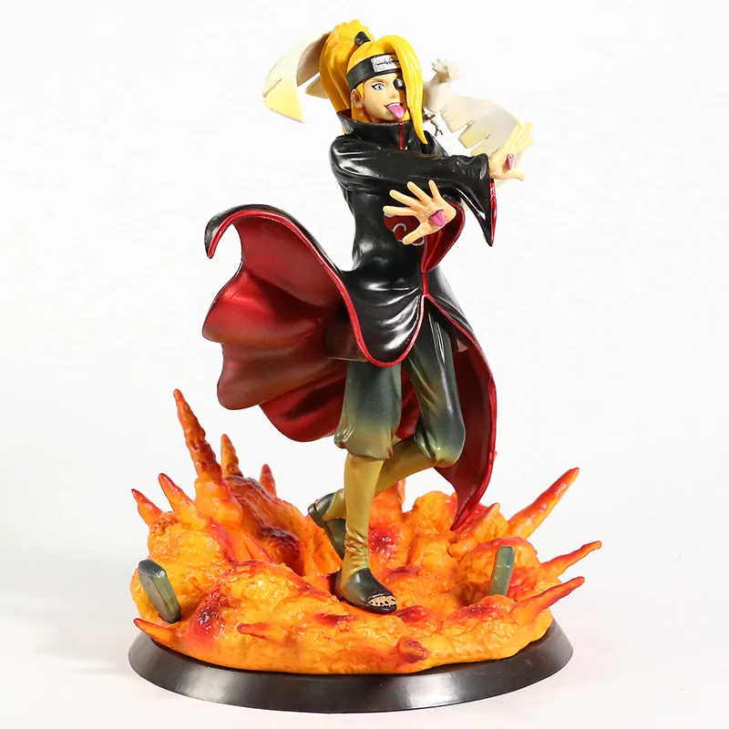 Naruto Shippuden GK Keturias Kulkas Deidara PVC Pav Kolekcines Modelis Žaislas