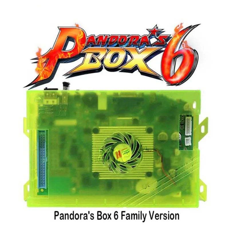 Pandora Box 6 1300 1 Pandora ' s Box Konsolė Plokštė Šeimos Versiją, palaikymo 3d žaidimas gali pridėti 3000 žaidimai FBA MAME PS1 žaidimas