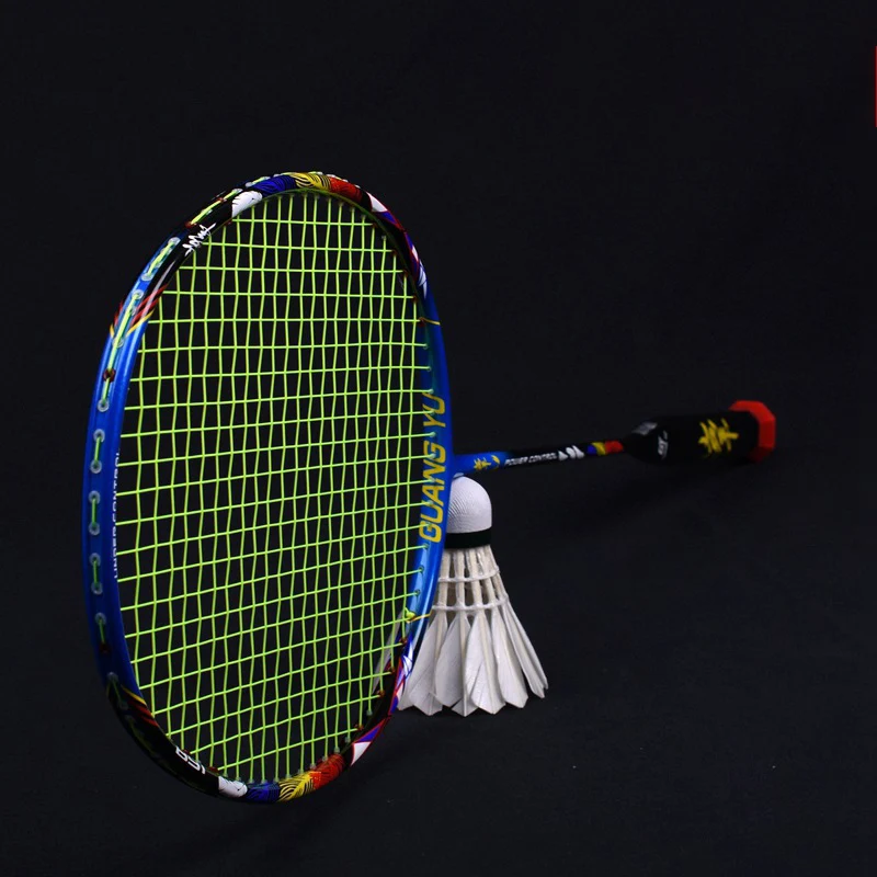 8U Profesinės Anglies Badmintono Raketė 30-32lbs G5 
