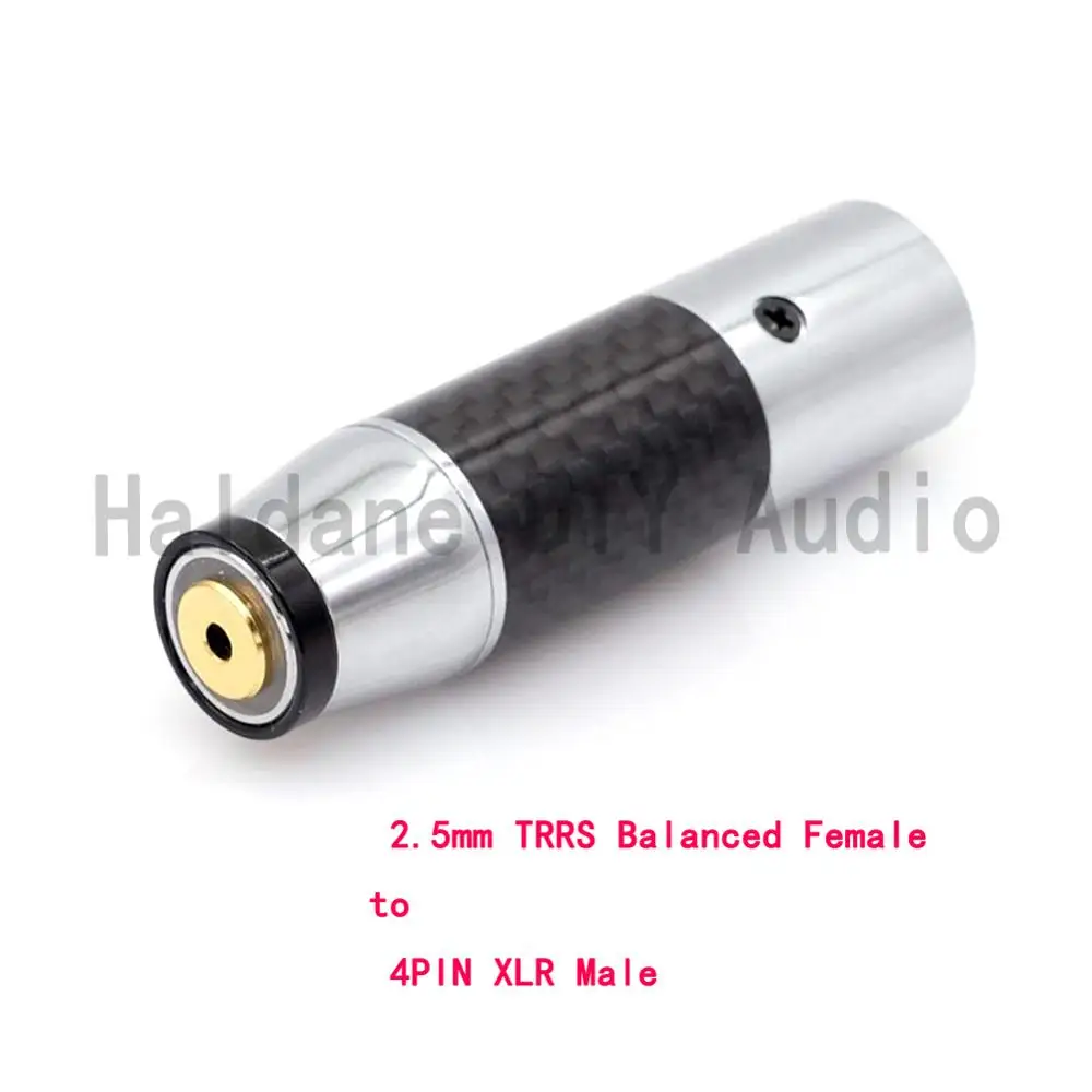 Haldane HIFI 4.4 mm/3.5 mm/2.5 mm Subalansuotas Moterų 4pin Subalansuota XLR Male Konverteris Adapteris 2.5 TRRS，3.5 TRRS, 4.4 TRRS į 4PIN XLR