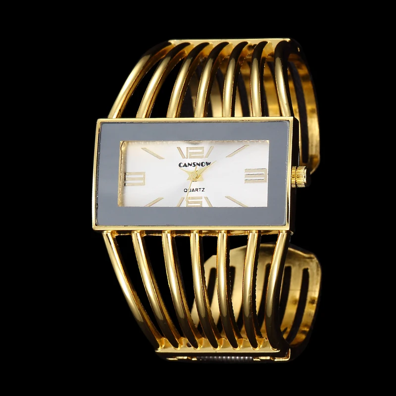 2021 Laikrodžiai Moterims Prabanga Apyrankę Stačiakampio Suknelė Kvarco Žiūrėti Top Brand Silver Gold Dial Moterų Laikrodis Karšto zegarek damski