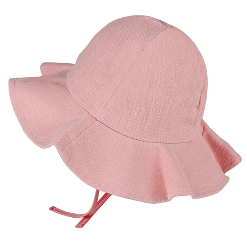 2020 Nauja Mada Vaikų Mergaičių Žvejys Skrybėlę Sunhat Sunbonnet Saulėtas Skrybėlę Vasarą Mielas Skrybėlės