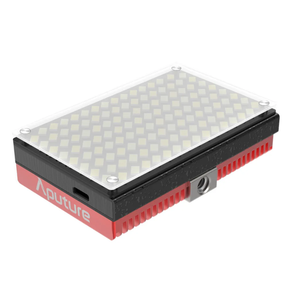 Aputure AL-MX LED Vaizdo Spalvos Temperatūra 2800-6500k TLCI/CRI 95+ on-camera užpildyti šviesos Kišenės dydžio Maža LED Apšvietimas