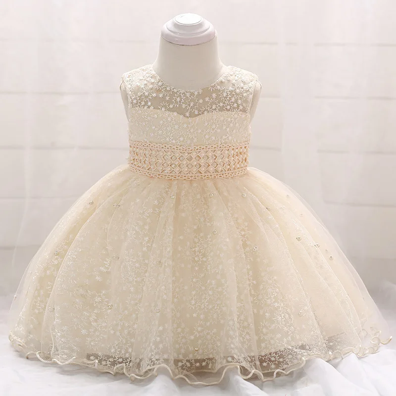 Vasaros Duobute Naujagimis Baby Girl Dress 1-asis Gimtadienis Suknelė Kūdikių Drabužiai Kūdikiams, Drabužiai, Krikštynų Princesė vakarinę Suknelę 24