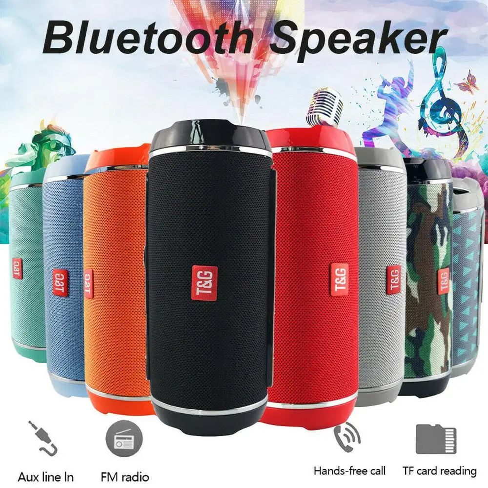 116C TWS Vandeniui Nešiojamą Bevielį Bluetooth Speaker 10W Stereo Lauko žemų dažnių Garsiakalbis